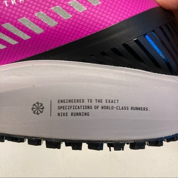 NIKE Sz 5 Zoom Pegasus Run Utility  36 Shield Fire Pink Sneakers - Picture 8 of 12